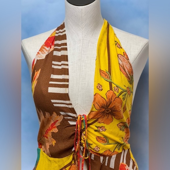 Free People NWOT Hot Tropic Tank in Mango Combo size M - Picture 9 of 13